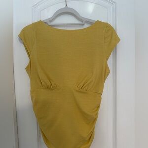 Reformation Yellow Top